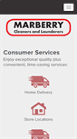 Mobile Screenshot of marberrycleaners.com